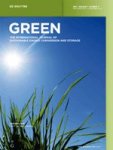 Cover Green - International Journal of Sustainable Energy Conversion and Storage
